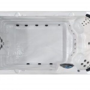 IBIZA SWIM SPA kültéri masszázsmedence, gyöngyházfehér