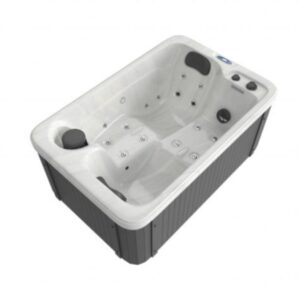 SPLIT kültéri masszászmedence, gyöngyházfehér