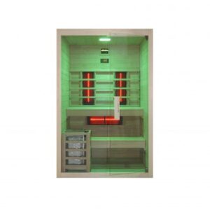 TWINCOMBI infra- és finn szauna kombináció, kétszemélyes