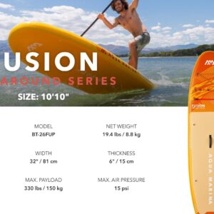 Aqua Marina Fusion (Molten Sand) - All-around iSUP