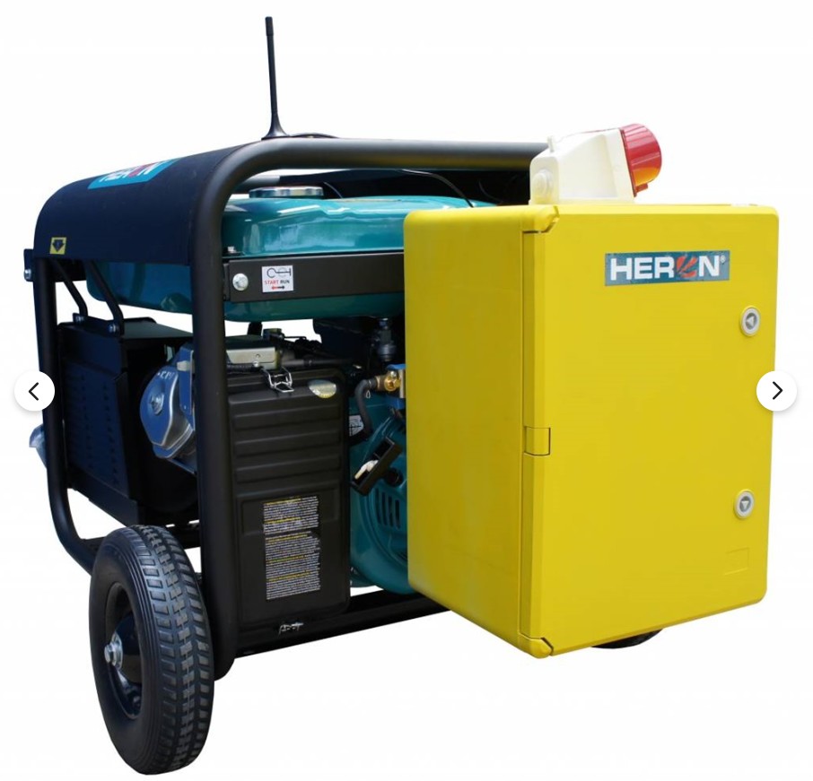 Heron 420 YELLOW, háromfázisú, 6 kVA-es, vészhelyzeti áramfejlesztő - Image 2