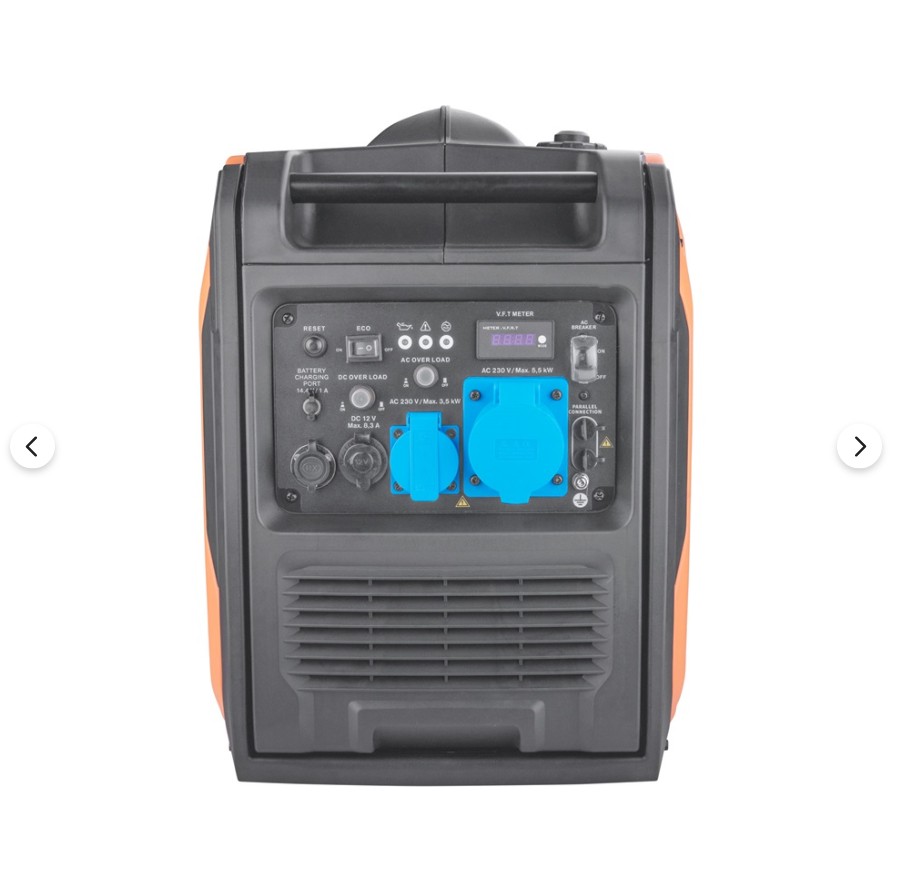 Heron, benzinmotoros áramfejlesztő, csendes üzemű, 5,0 kVA, 230V, 1 fázisú, inverteres - Image 3