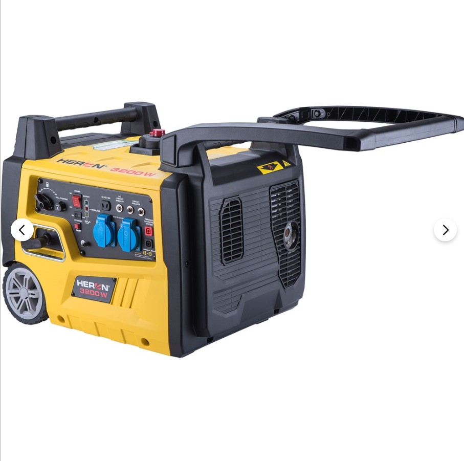 Heron, benzinmotoros áramfejlesztő, kézi indítás, 3,0 kVA, 230V, 1 fázisú, inverteres - Image 3
