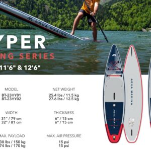 Aqua Marina Hyper 11'6" (Navy) - Touring iSUP