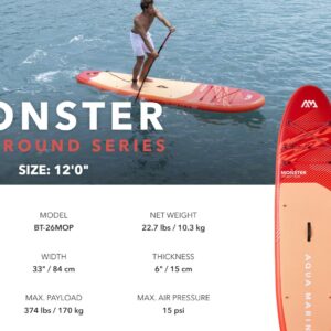 Aqua Marina Monster (Heat Wave) - All-around iSUP